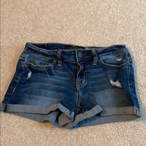 Juniors jean shorts